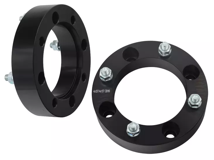 Bronco Levikepalat ATV 1,5"/38mm 4/136,5 M10 X 1.25mm pari Black - Mönkijän vanteiden levikepalat - D504107 - 1