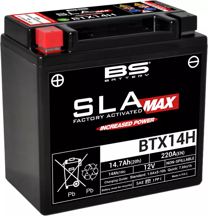 BS Battery BTX14H (FA) SLA MAX - Sealed & Activated - Akut - D262657 - 1