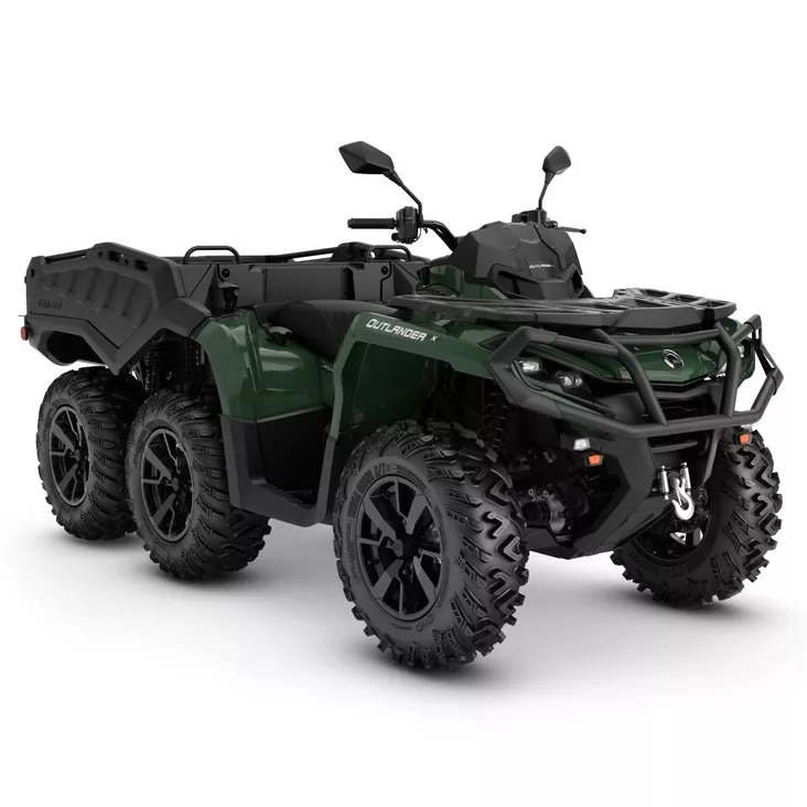 CAN-AM 25 Outlander 6X6 XU+ T - Side Wall 650 Tundra Green T2b - 60km/h - Can-Am ATV 2025 - 136987 - 1
