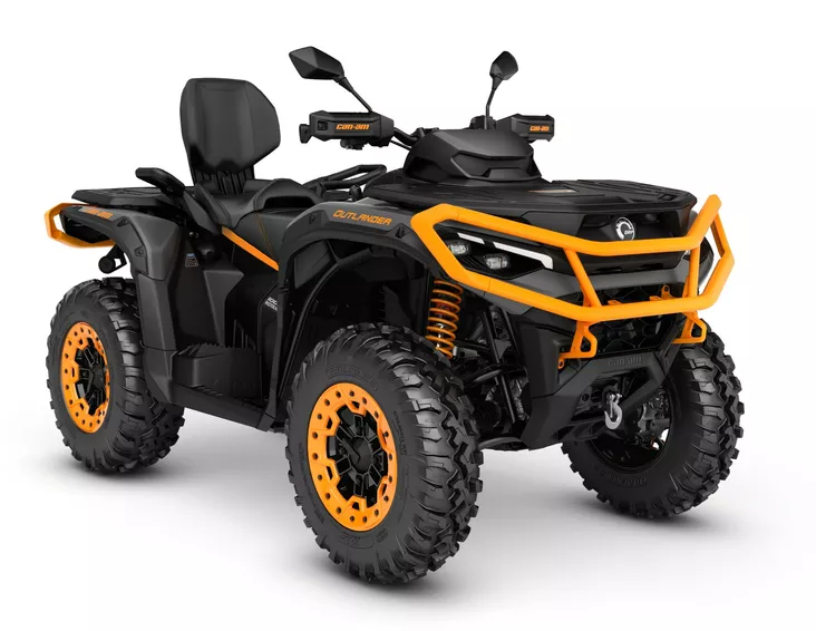 Can-Am 26 Outlander MAX XT-P 1000R ABS T3B 10,25" SAS Mineral Grey & Orange Crus - Can-Am mönkijät 2026 mallisto - 142087 - 1