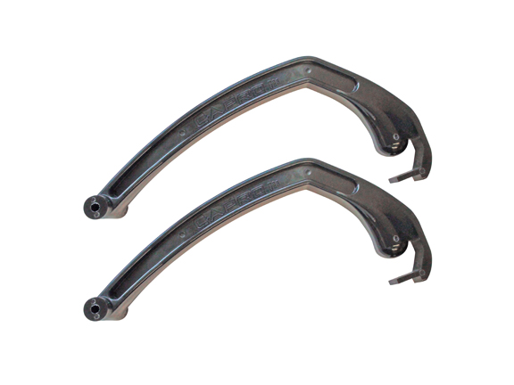 C&A PRO Kahvat Musta - Moottorikelkan sukset - D111377 - 1