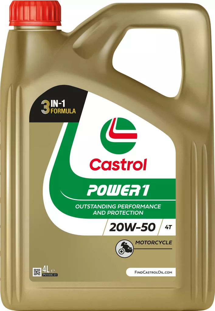 Castrol Power1 4T 20W-50 4L (4) - 4-tahtiöljyt - D541807 - 1