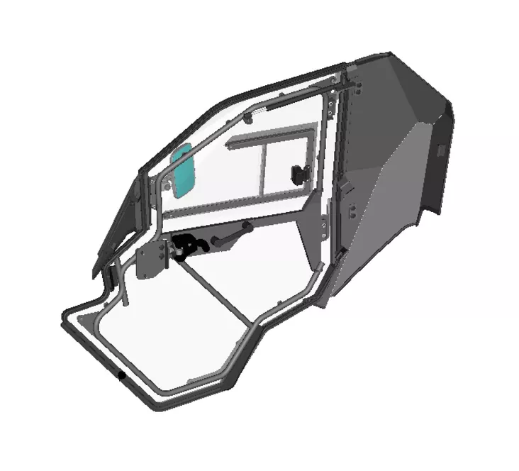 DFK Oikea Ovi kokoonpano CFMoto Zforce 1000 - DFK varaosat & tarvikkeet - D523667 - 1
