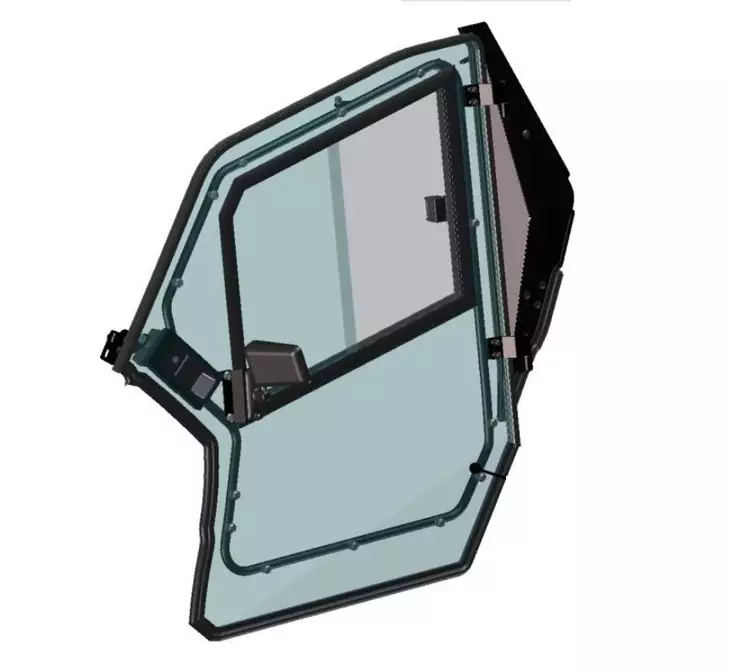 DFK Ovi kokoonpano Vasen Polaris RZR 570 2015- - DFK varaosat & tarvikkeet - D503547 - 1