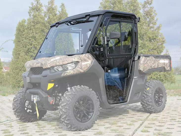DFK Täysi Ohjaamo Lämmöllä + pyyhin/pesin Can-Am Defender/Traxter 2016-2019 - DFK Lämpöhytit - D475147 - 1