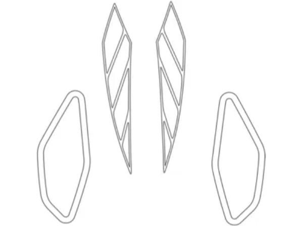 Frogzskin Arcitc Cat Sno-Pro 600 2009-11/ Sno Pro 500 2010-13 Vent Kit - Moottorikelkan ilmastointikalvot - D148267 - 1