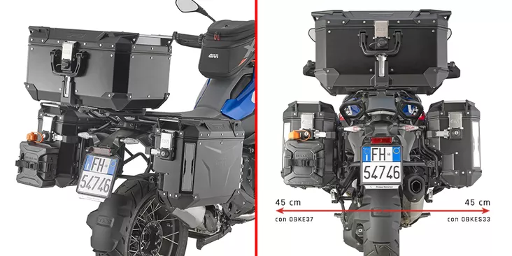 Givi Pannier Holder Bmw R1300Gs (2024) - Moottoripyörän laukkujen kiinnityssarjat - D501527 - 1