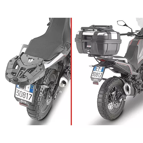 Givi SPEC.REAR RACK M.MORINI X-CAPE 649 (21) - Moottoripyörän laukkujen kiinnityssarjat - D478807 - 1