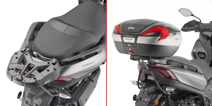 GIVI SPEC.REAR RACK MONOLOCK-MONOKEY Yamaha 2017- - Moottoripyörän laukkujen kiinnityssarjat - D403857 - 1