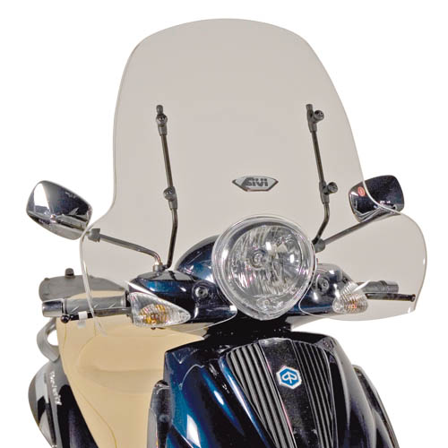 GIVI SPOILER PIAGGIO BEVERLY 500'03 - Moottoripyörän tuulisuojat - D331997 - 1