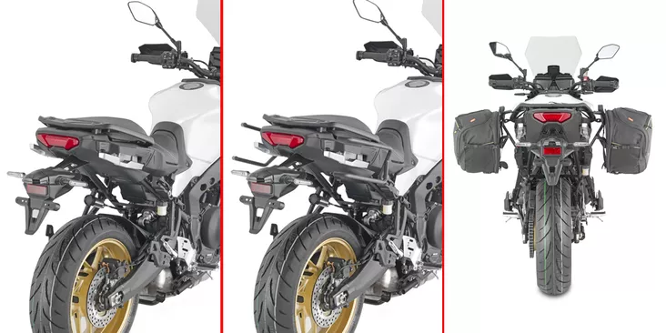 Givi TUB.HOLDER YAMAHA TRACER 9 (2021) - Moottoripyörän laukkujen kiinnityssarjat - D478827 - 1