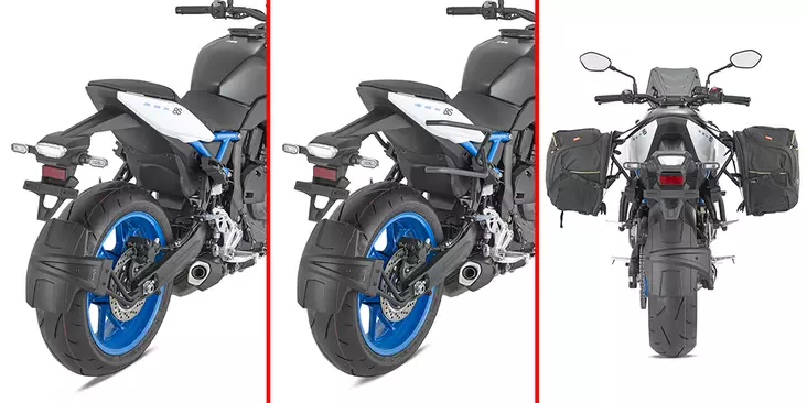 Givi Tubular Holder Suzuki Gsx-8S (2023) - Moottoripyörän laukkujen kiinnityssarjat - D498707 - 1