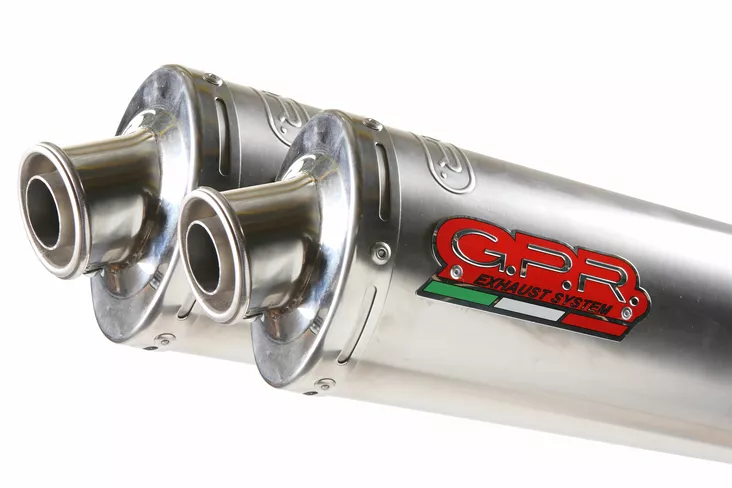 GPR HondaFmx 650 2005/2008 INOX TONDO DSPY - Moottoripyörän äänenvaimentimet - D518957 - 1