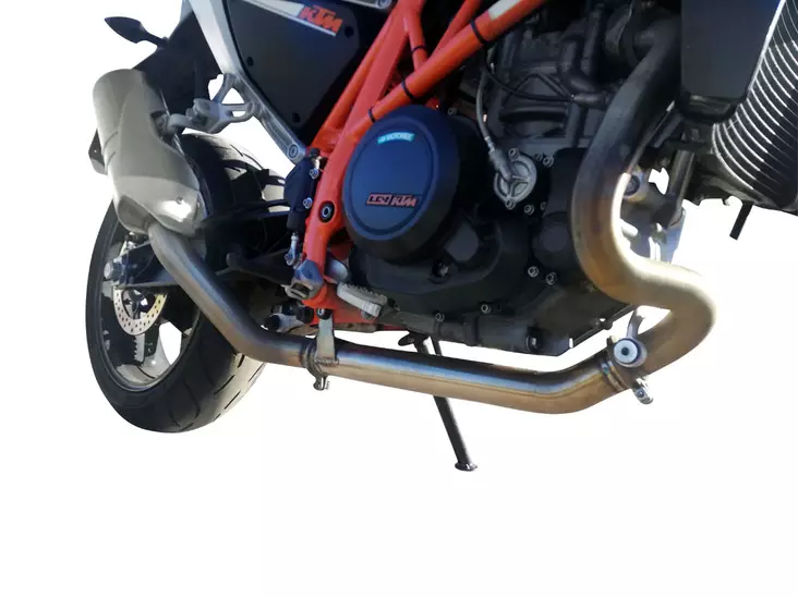 GPR Ktm Duke 690 2012/16 e3 Decat pipe manifold Decatalizzatore - Moottoripyörän väliputket - D422277 - 1
