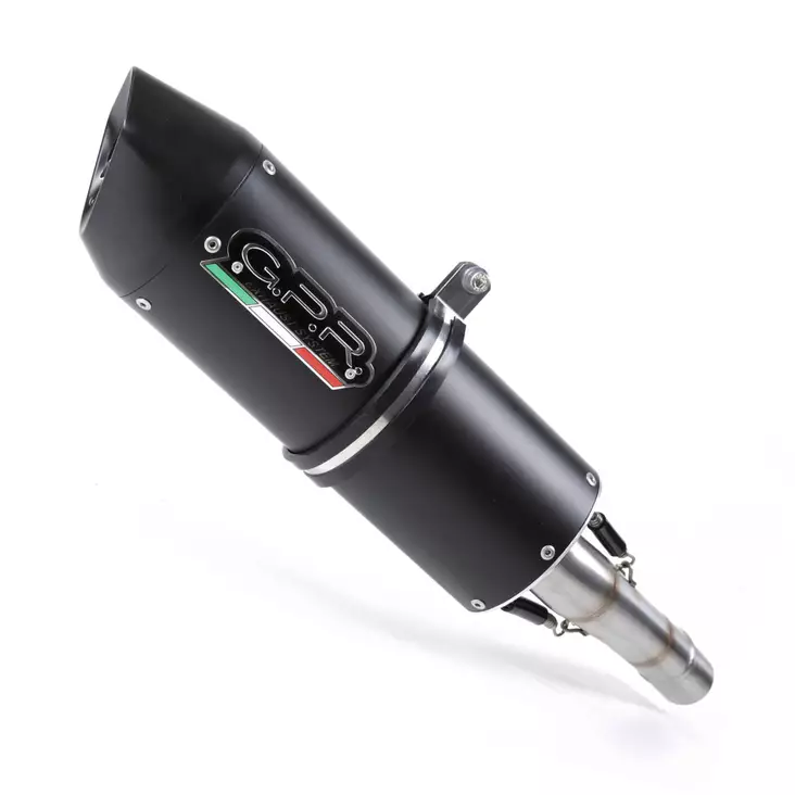 GPR Yamaha Yzf 600 R ThundercAt 1996/03 EC-Approv. slip-on exhaust Furore Nero - Moottoripyörän äänenvaimentimet - D429007 - 1