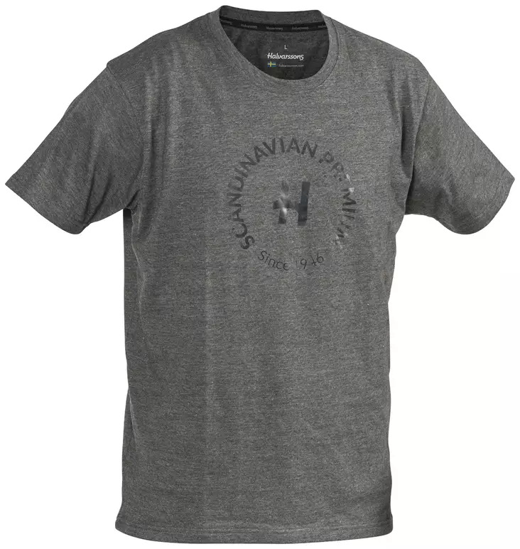 Halvarssons T-Paita H Tee Harmaa - Vapaa-ajan paidat - D451377 - 1