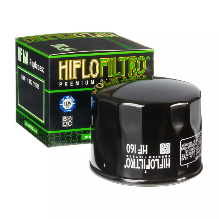 HiFlo öljynsuodatin HF160 - Moottoripyörän öljynsuodattimet - D89457 - 1