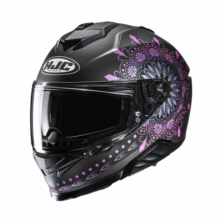 HJC Kypärä i71 Niel Musta/Pinkki MC28SF - Umpikypärät - D524957 - 1