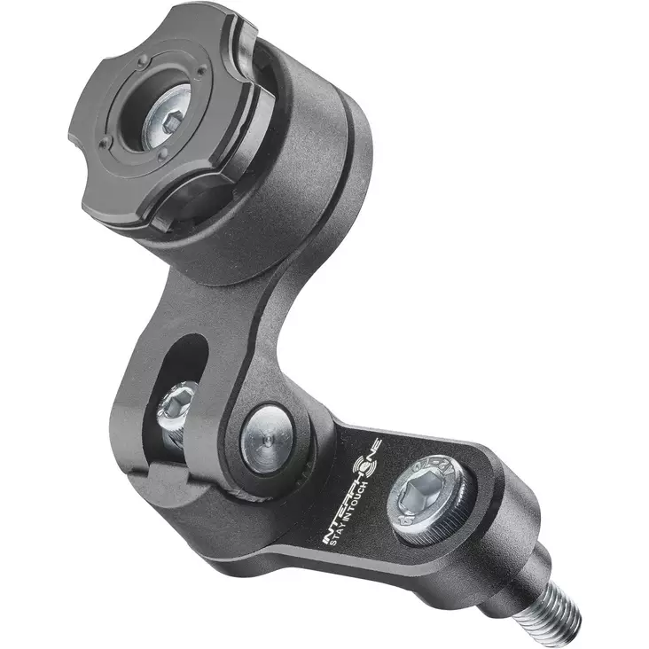 Interphone Quiklox Riser And Bar Clamp Mount - Moottoripyörän matkapuhelintarvikkeet - D494487 - 1