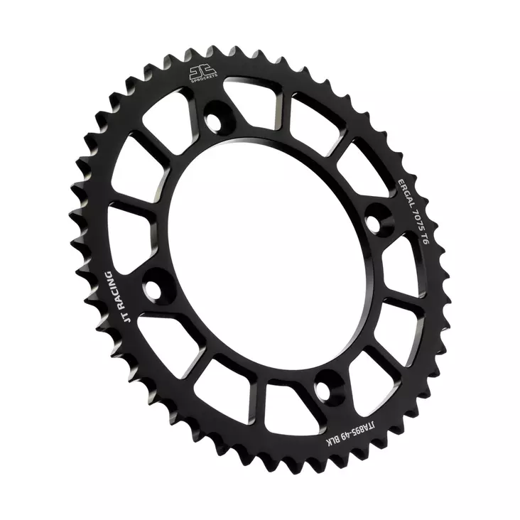 JT Takaratas Alumiini 7075 T6 Musta JTA895.48BLK - Moottoripyörän takarattaat - D433767 - 1