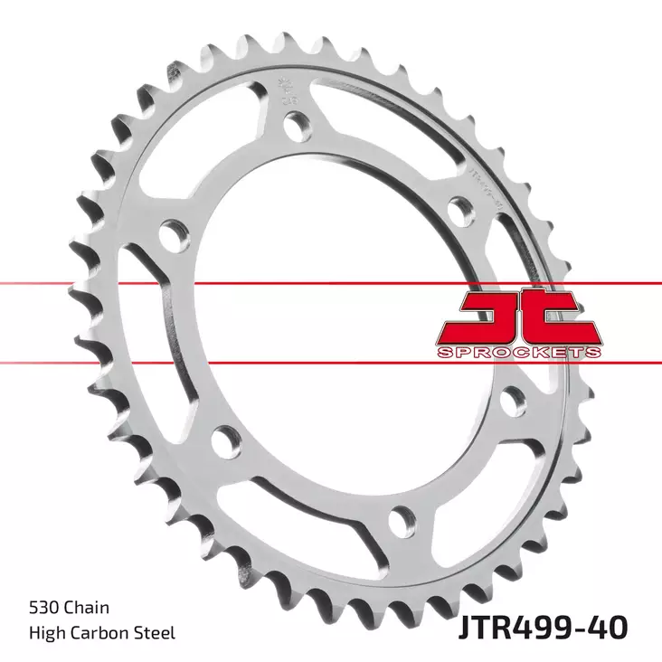 JT Takaratas JTR499.40 - Moottoripyörän takarattaat - D433057 - 1