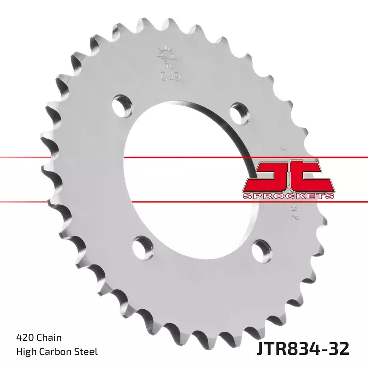 JT Takaratas JTR834.32 - Moottoripyörän takarattaat - D433417 - 1