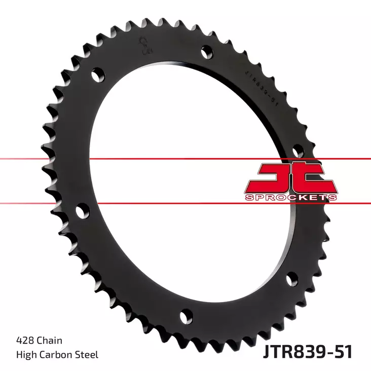 JT Takaratas JTR839.51 - Moottoripyörän takarattaat - D433447 - 1