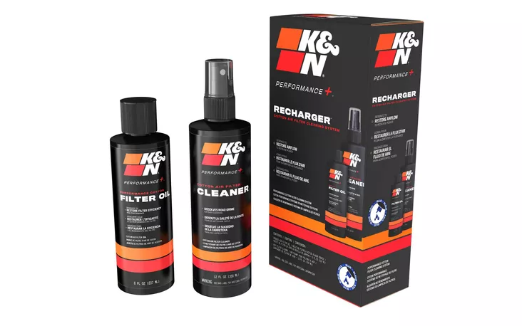 K&N Recharger Kit: Squeeze Oil- Blue 8 Oz - Moottoripyörän ilmansuodattimet - D540637 - 1