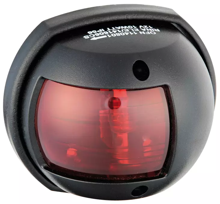 Kulkuvalo Compact 12 musta - punainen - Veneen Kulkuvalot - D123507 - 1