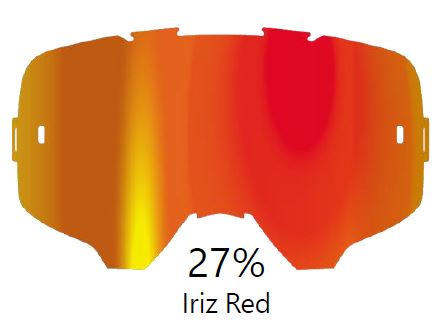 Leatt Linssi Iriz Red 27% - Ajolasien linssit & varaosat - D257847 - 1
