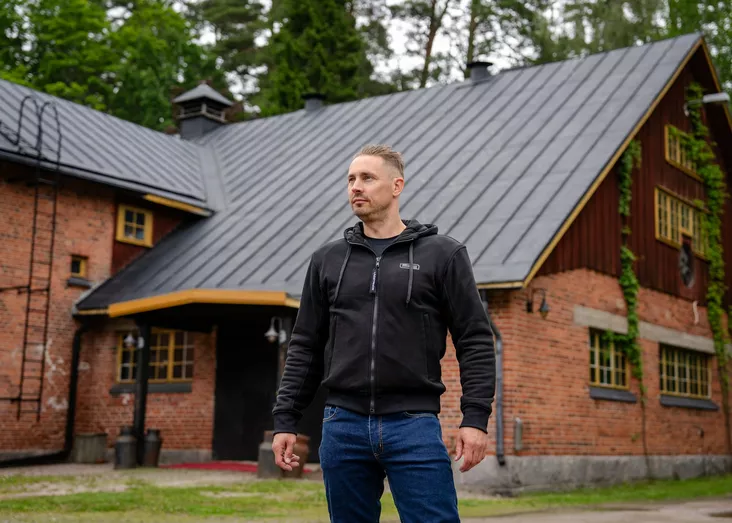 Lindstrands Tekstiilihuppari Oselbo Musta - Kevyet moottoripyörätakit - D527057 - 1