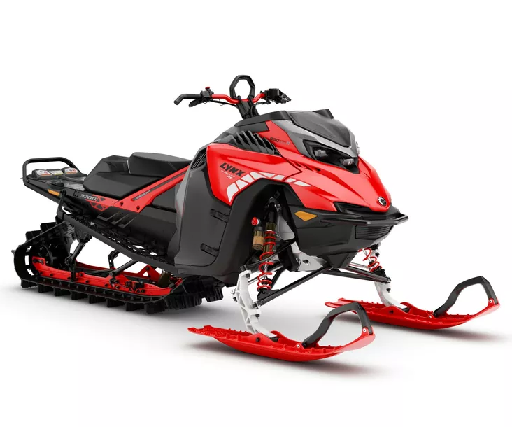 LYNX 26 SHREDDER RE 3700 850 E-TEC TURBO R SHOT 10,25 64MM POWDERMAX VIPER RED / - Lynx Syvä lumi 2026 - 139367 - 1