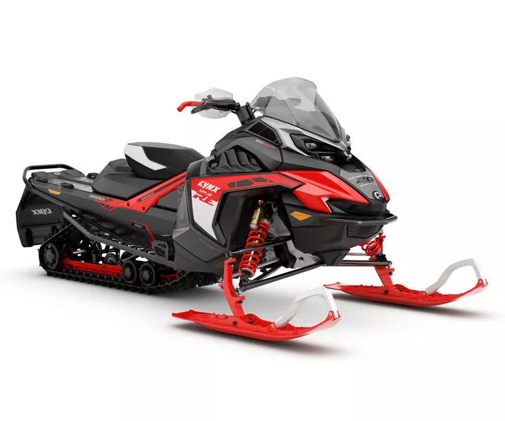 Lynx 27 Rave RE 3500 600RR E-Tec 10,25" ES 41mm Cobra Viper Red / Black - Lynx moottorikelkka 2027 -mallisto - 144327 - 1