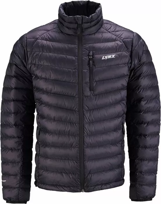 Lynx Packable Down Jacket Miesten Musta - Lynx Takit - 128237 - 1