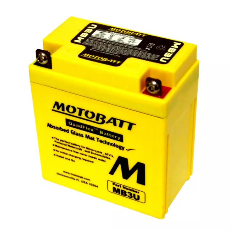 Motobatt MB3U akku - Akut - D134417 - 1