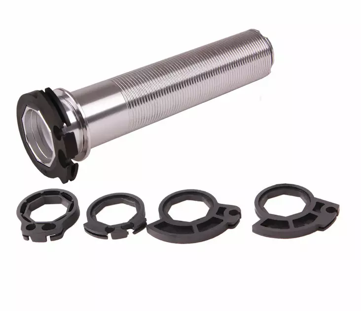 ODI Fusion Alloy Throttle Tube MX 7/8" SILVER Alloy with Teflon Internal Sleeve - Moottoripyörän ohjaustangon muut osat - D510077 - 1
