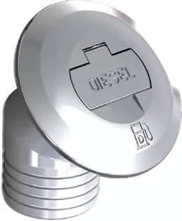 Osculati kansiruuvike messinki 30° DIESEL 50mm - Veneen Polttoaine - D147557 - 1