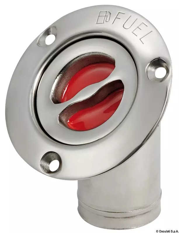 Osculati kansiruuvike RST 45° FUEL 38 mm - Veneen Polttoaine - D332427 - 1
