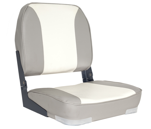 OS DELUXE FOLD DOWN SEAT UPHOLSTERED GREY/WHITE - Veneen Istuimet & tuolit - D241107 - 1