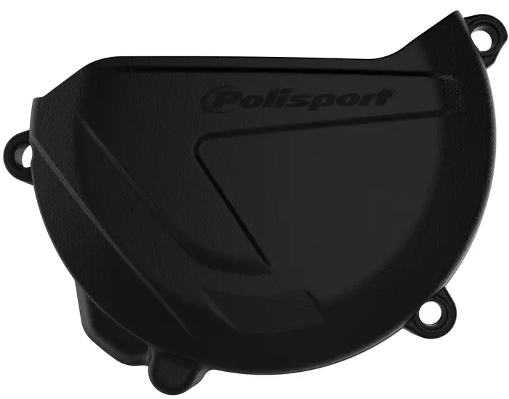 Polisport Clutch Cover Protection - YZ250 04-.. BLACK (7) - Moottoripyörän moottorin suojakopat - D270117 - 1