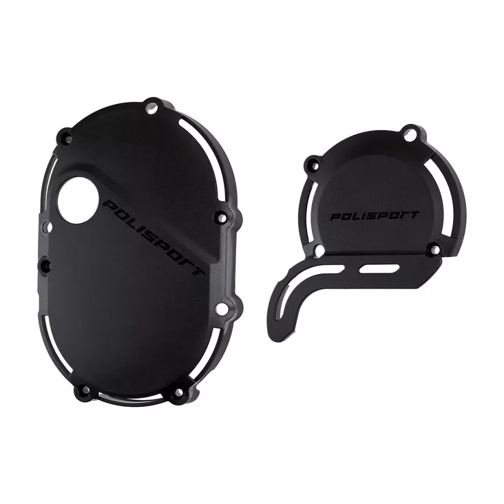 Polisport Extreme Clutch+Igni. prot. Stark Varg 23-.. Black - Moottoripyörän moottorin suojakopat - D545847 - 1