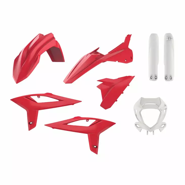 Polisport Full enduro kit w/ mask Beta RR (20-22) oem racing (1) - Moottoripyörän muovisarjat - D371707 - 1