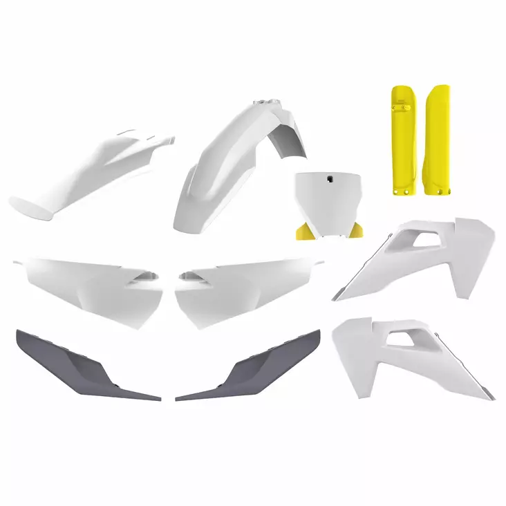 Polisport Full kit Husqvarna TC125: FC250/350/450 (19-22) OEM(20) (1) - Moottoripyörän muovisarjat - D371697 - 1