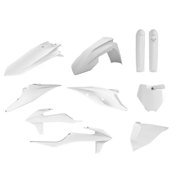 Polisport Full kit KTM SX/XC/SX-F/XC-F(19-22) White - Moottoripyörän muovisarjat - D371687 - 1
