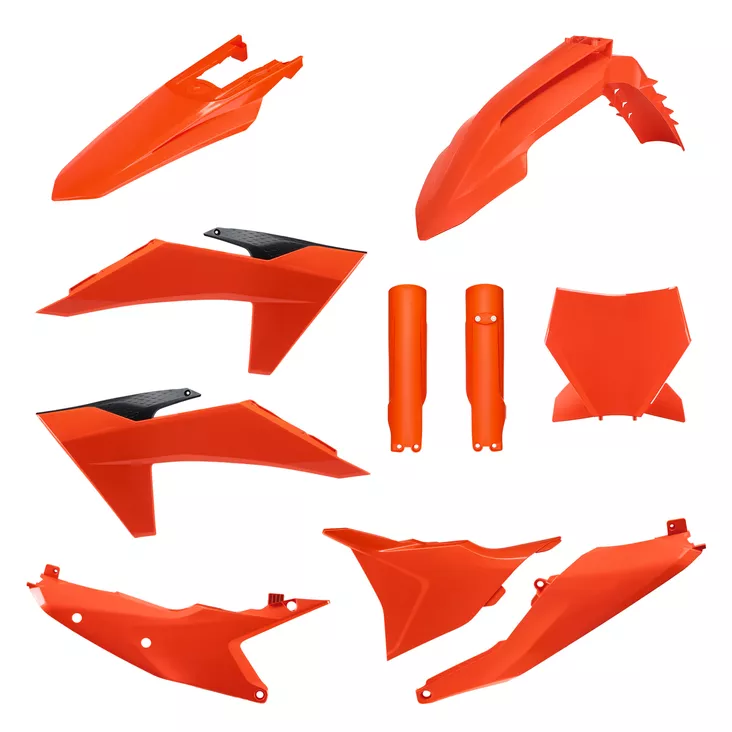 Polisport Full Plastic kit SX/SX-F 23-24 Orange - Moottoripyörän muovisarjat - D512317 - 1