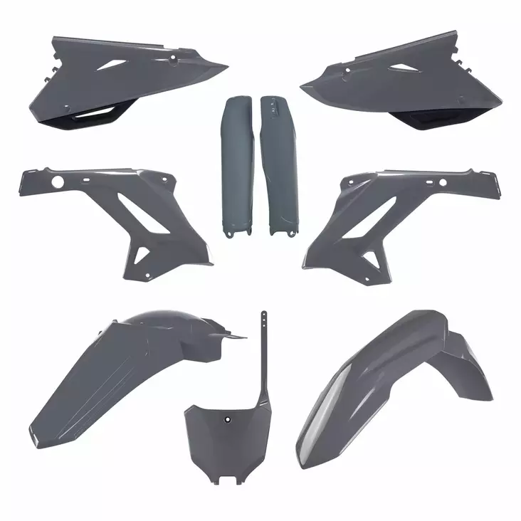 Polisport Kit Honda restyling CR125/250(02-07) CRF(22) style Nardo grey - Moottoripyörän muovisarjat - D456007 - 1