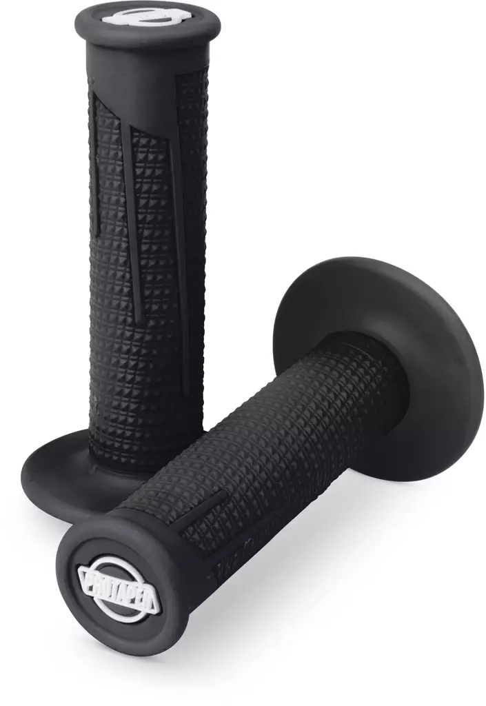 Protaper Tupet Clampon Full Diamond Musta/Musta - Moottoripyörän kahvakumit - D258337 - 1