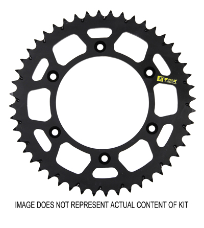 ProX Alloy Rear Sprocket CR125/250/F250R/F450R '87-23 -52T- - Moottoripyörän takarattaat - D137167 - 1