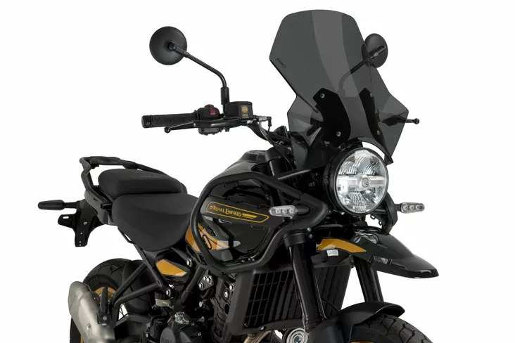Puig Adjustable Touring Windscreen For Royal Enfield Hi - Moottoripyörän tuulisuojat - D523677 - 1