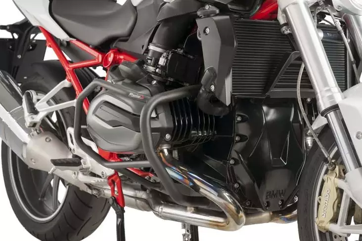Puig Engine Guards Bmw R1200R/Rs 15-18' C/Black - Moottoripyörän kaatumaraudat - D301177 - 1
